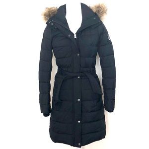 NEW Abercrombie&Fitch Long Down Strch Puffer#NWOT